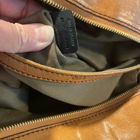 Chloe Vintage Brown and Cream Satchel Large Canvas Leather Amazing SUPER RARE!! - Picture 11 of 12